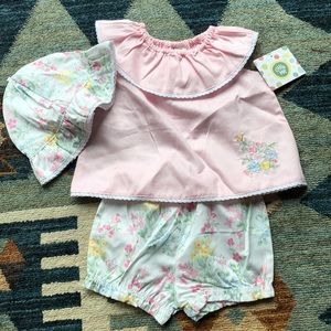Little Me Sunsuit Set